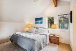 Upstairs Master Bedroom with king bed at Gone Coastal 